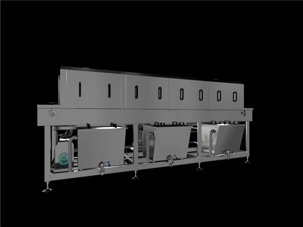 周轉容器清洗機，適用于食品周轉容器清洗滅菌，-環速