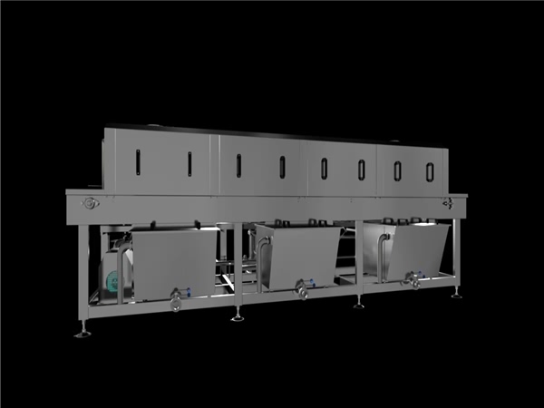 洗箱機，環速隧道式洗箱機，GMP體系標準生產線配套設備