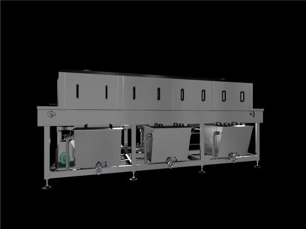 洗箱機，環速隧道式洗箱機，GMP體系標準生產線配套設備