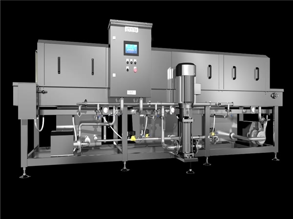 食品筐清洗機，食品托盤清洗機，周轉筐清洗機